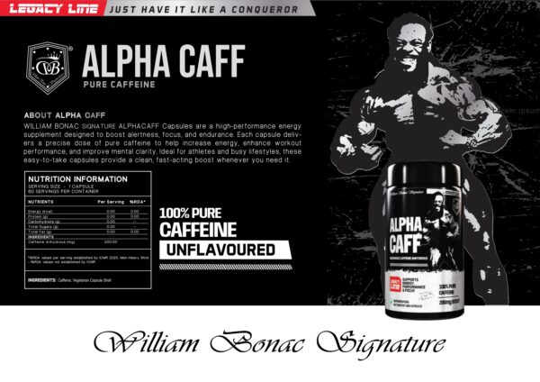 Alpha Caff Pure Caffeine