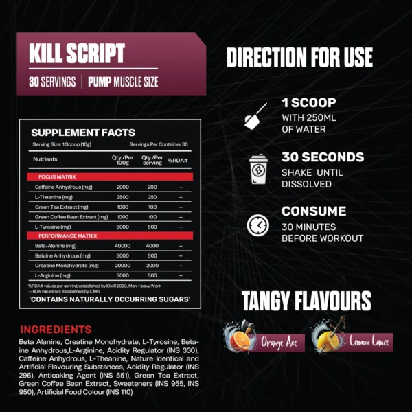 The Kill Script Preworkout - Image 2