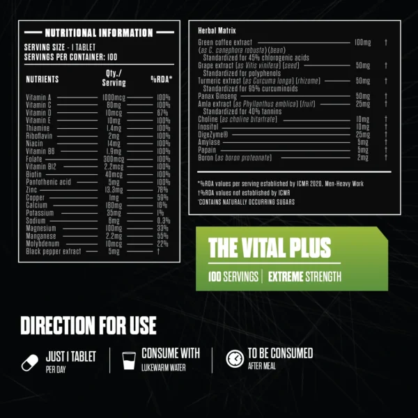 The Vital Plus Multivitamin - Image 4